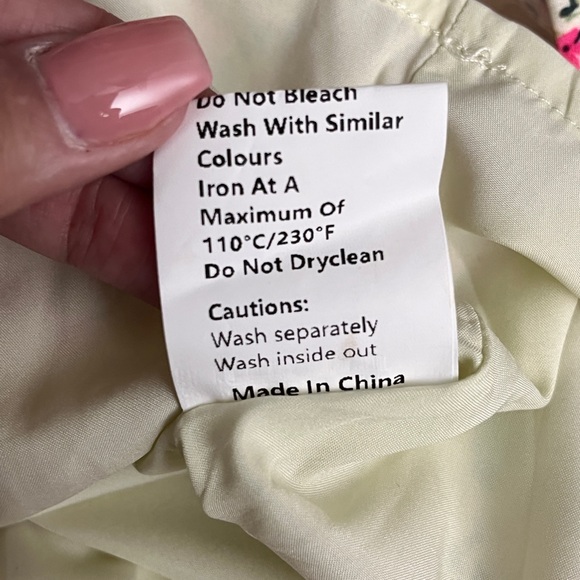 Commense Floral Print Trim Cami Midi Dress XL - Picture 14 of 16